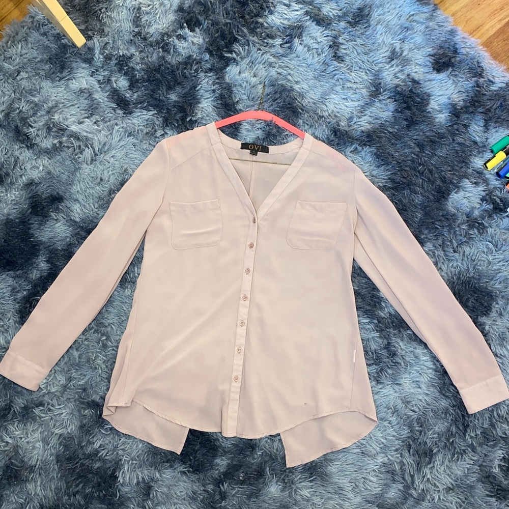 Tan blouse